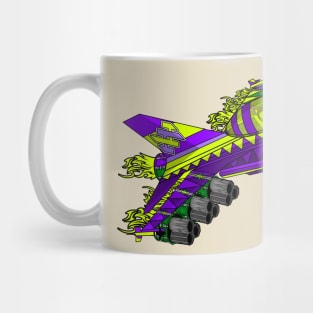 Hyper Hyena Warplane Mug